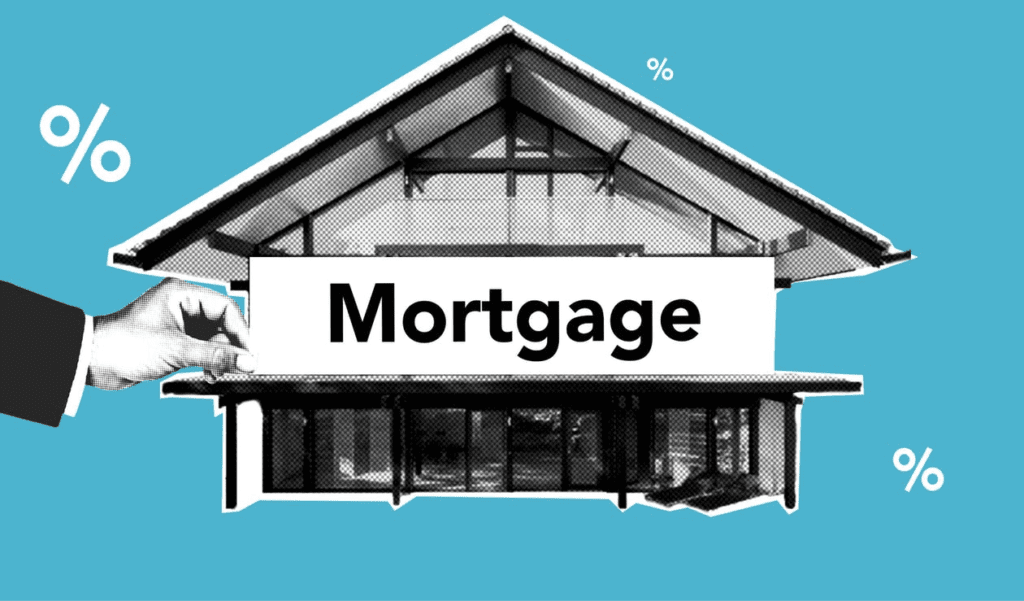 A property mortgage illustration